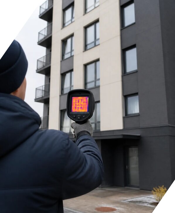 Тепловизионное обследование зданий в Сафонове от 5124 р. | ЭкспертизаРоссия